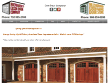 Tablet Screenshot of hillsboroughdoor.com